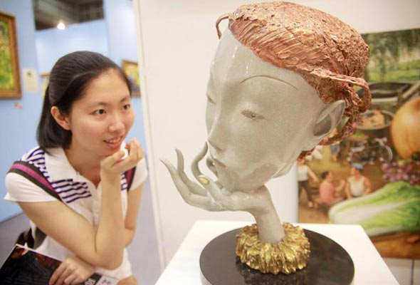 Cross-Straits Art Expo kicks off in Beijing