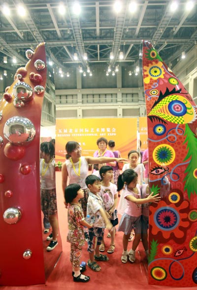 Cross-Straits Art Expo kicks off in Beijing