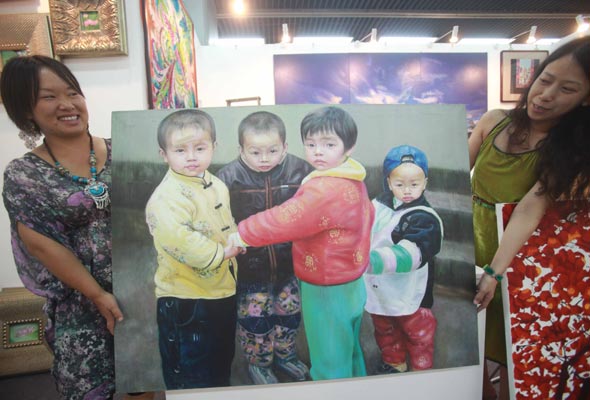 Cross-Straits Art Expo kicks off in Beijing