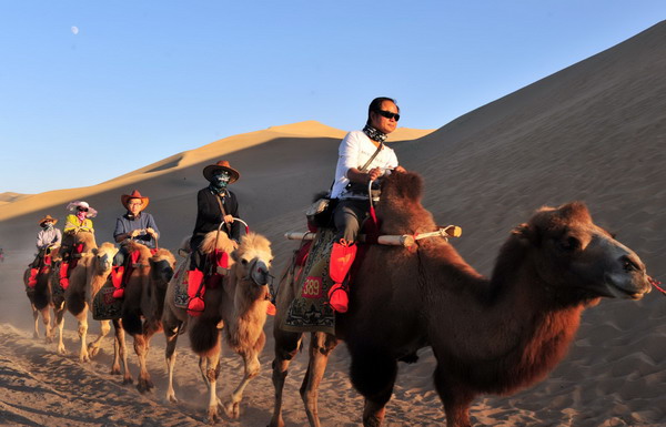 Dunhuang desert to bring record high tourism