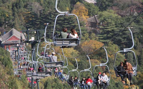 Fragrant Hills receives record visitors