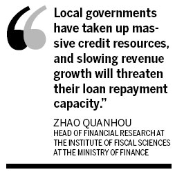 Slower growth of local govts poses 'threat to banks'