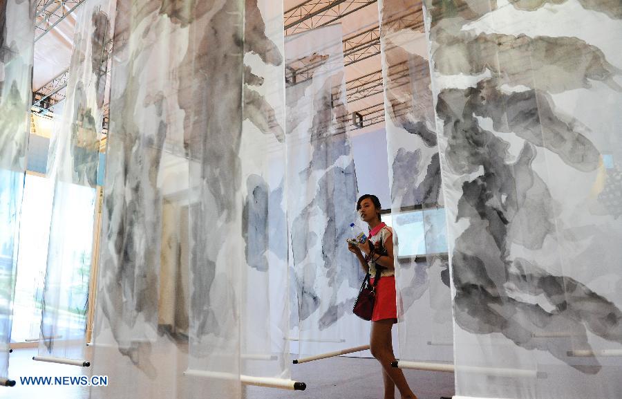 Intl science & art exhibition opens in Shanghai