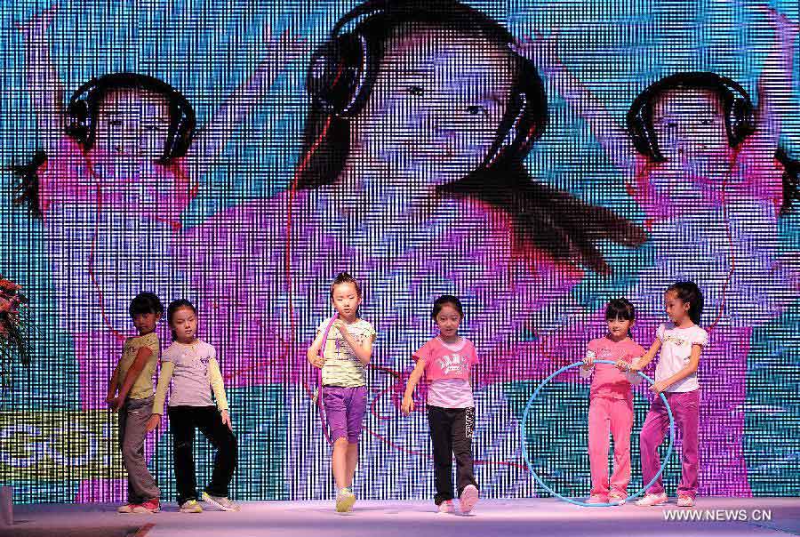 Li-Ning's new children's collections in Beijing