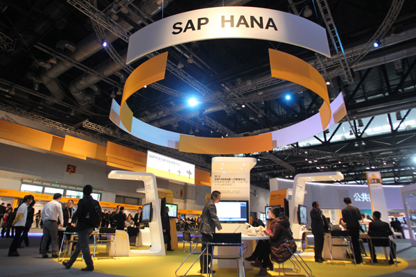SAP sees China business up in the cloud