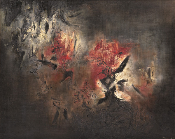 Zao Wou-ki painting breaks record at Sotheby's China auction