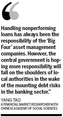 Regulator eases limits on handling local govt debt