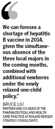 Global firms could enter hepatitis vaccine market