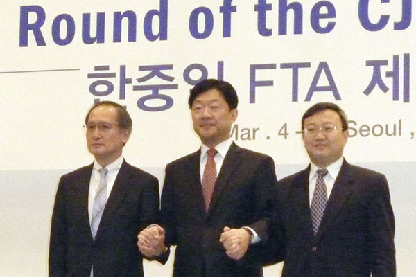 Three Asian partners reshape their ties