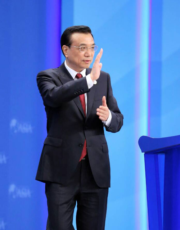 Li attends opening ceremony of Boao Forum