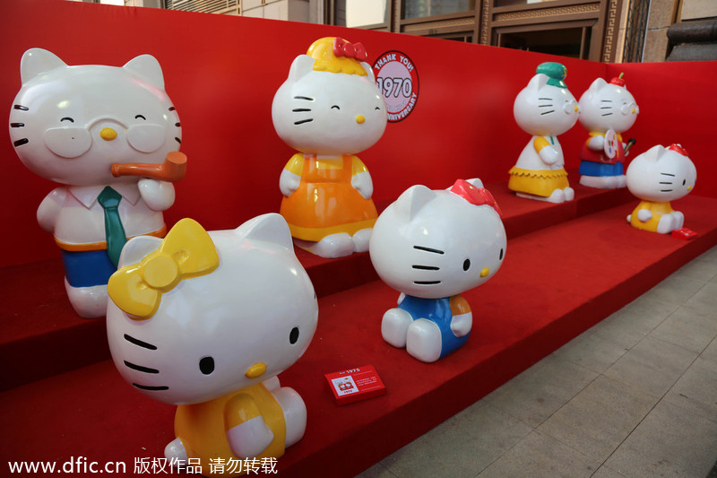 Hello Kitty, happy 40th birthday!