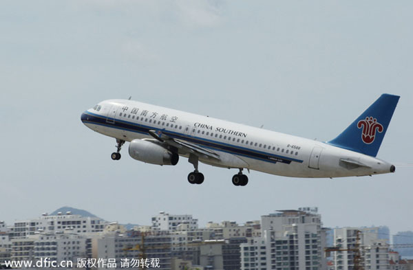 Airline to connect Guangzhou with Frankfurt, New York