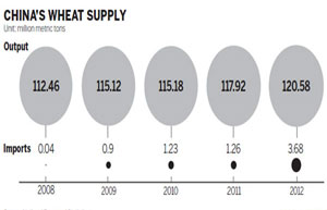 Bumper year forecast for China's wheat farmers