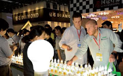 Firms vying for LED market