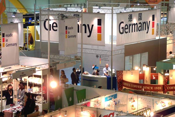 German machinery producing success