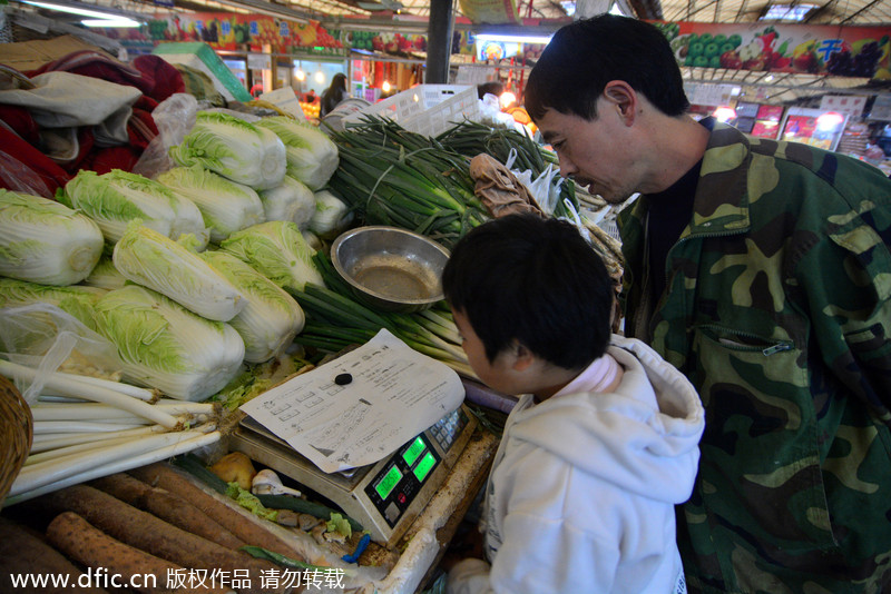 Children who live, study in agricultual markets