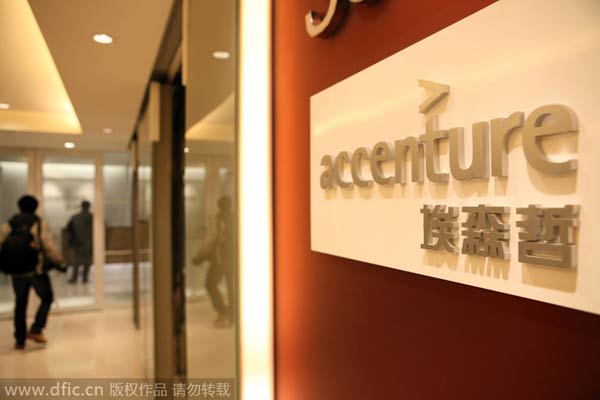 Accenture involved in China's Microsoft probe