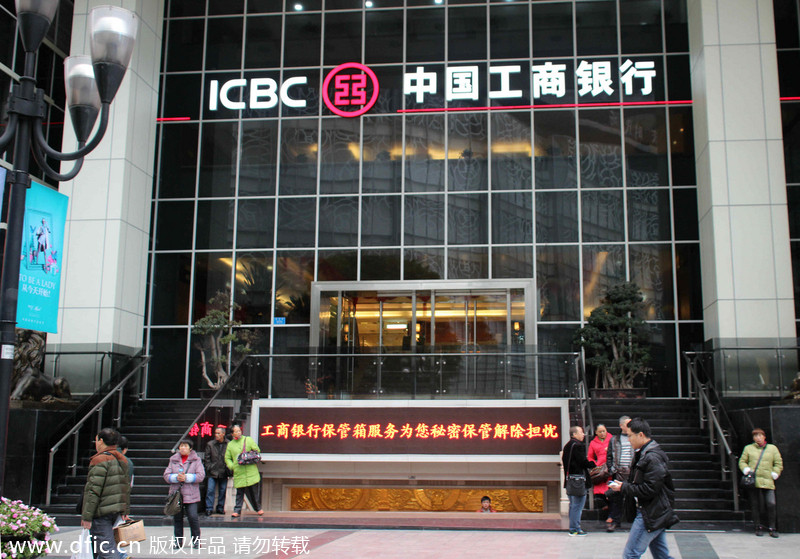 Top 10 listed banks in China