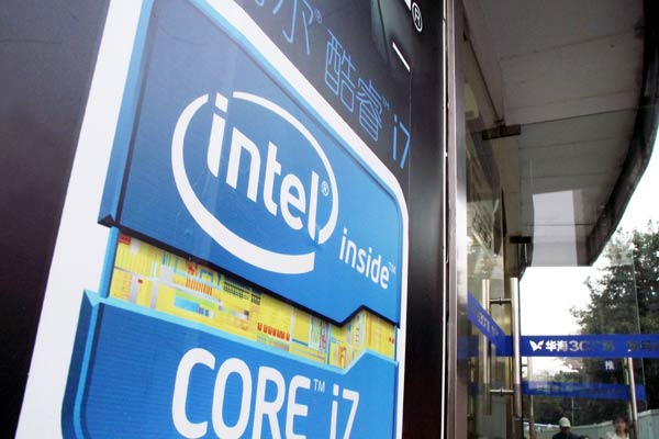 Tech firm basks in Intel glory