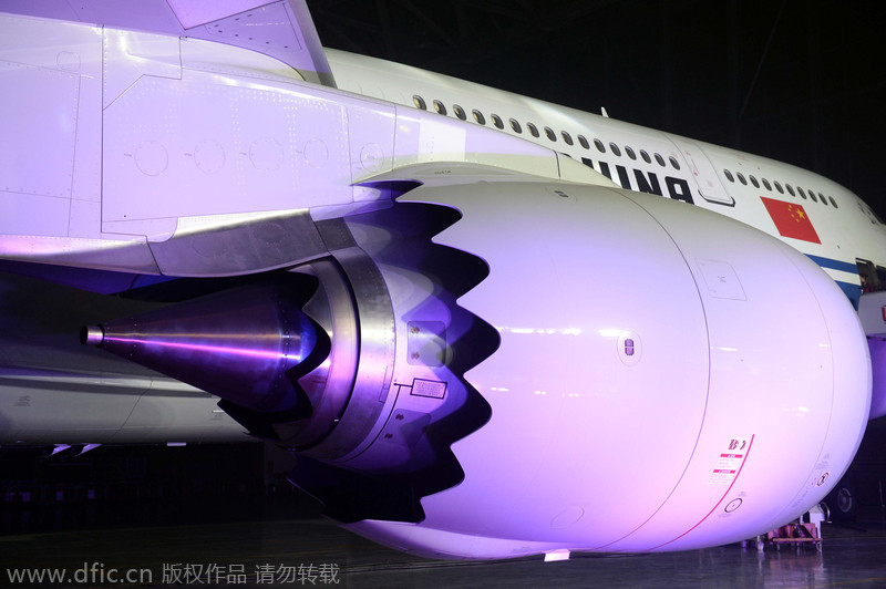 Air China's first Boeing 747-8 set to take off