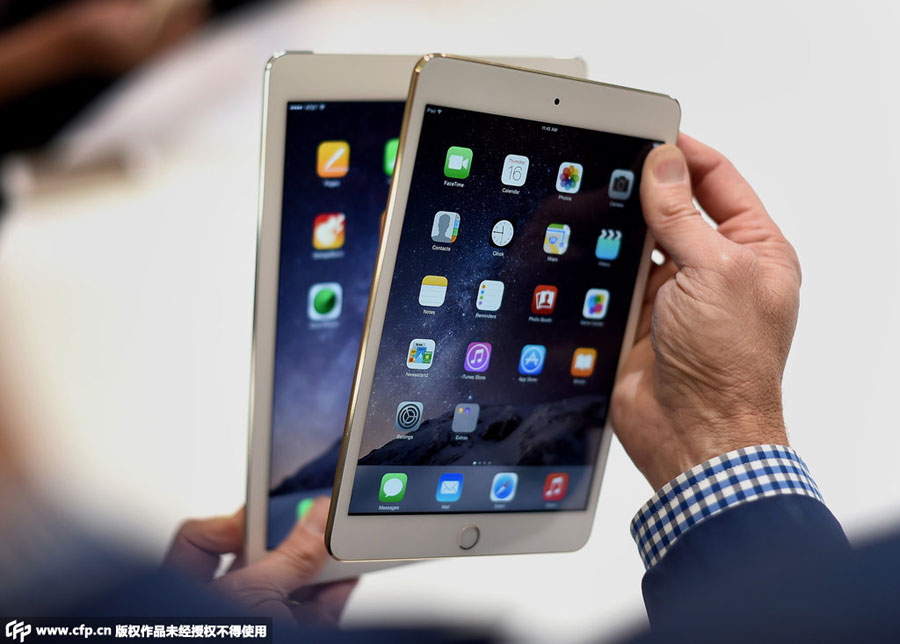 Apple unveils iPad Air 2 with Touch ID to secure Apple Pay