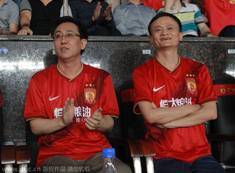 Jack Ma: sports fan or the next mogul?