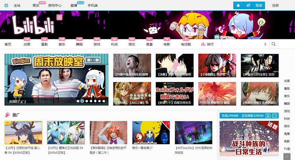 Top 10 most-visited video streaming sites in China