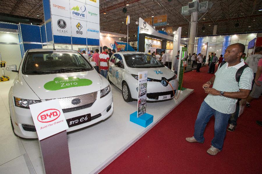 Chinese motors presented at Sao Paulo Auto Exhibition