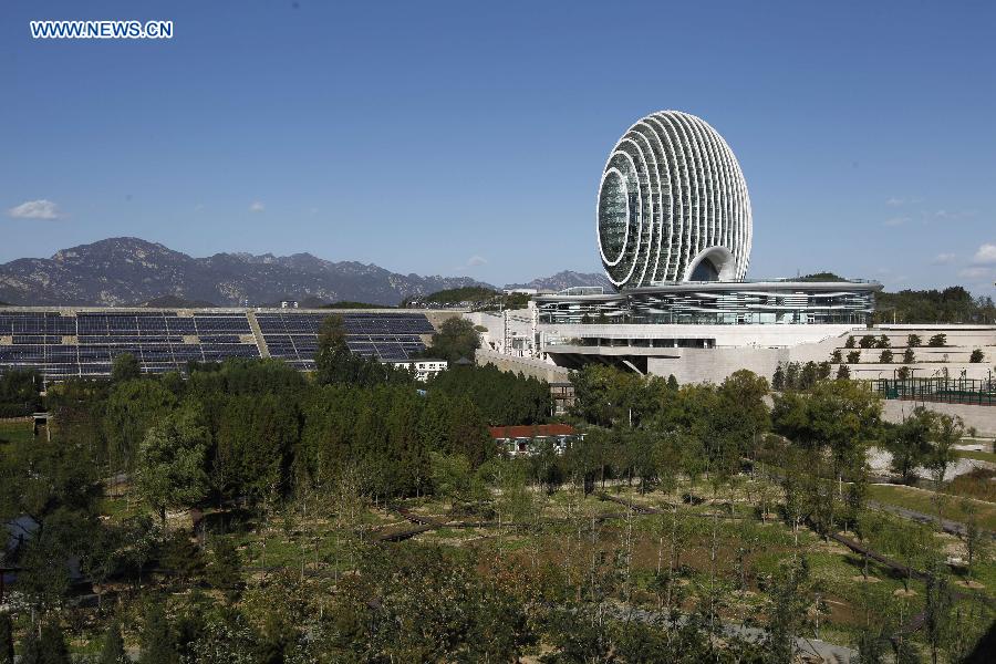 Scenery of APEC venue Yanqi Lake in Huairou District