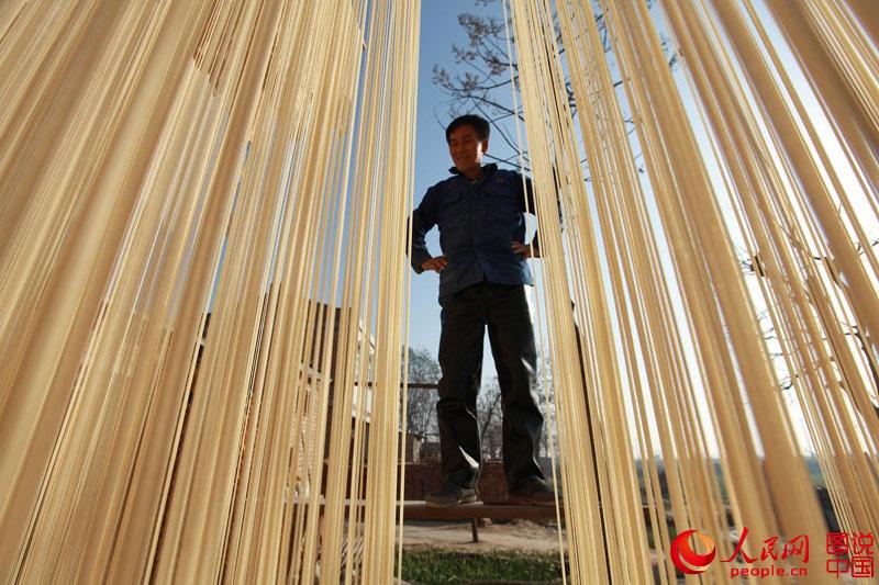 Village of hand-made noodles