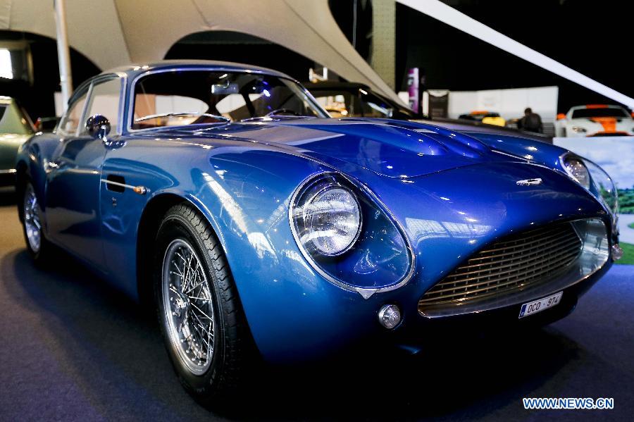 Aston Martin holds 100th anniversary exhibition in Brussels