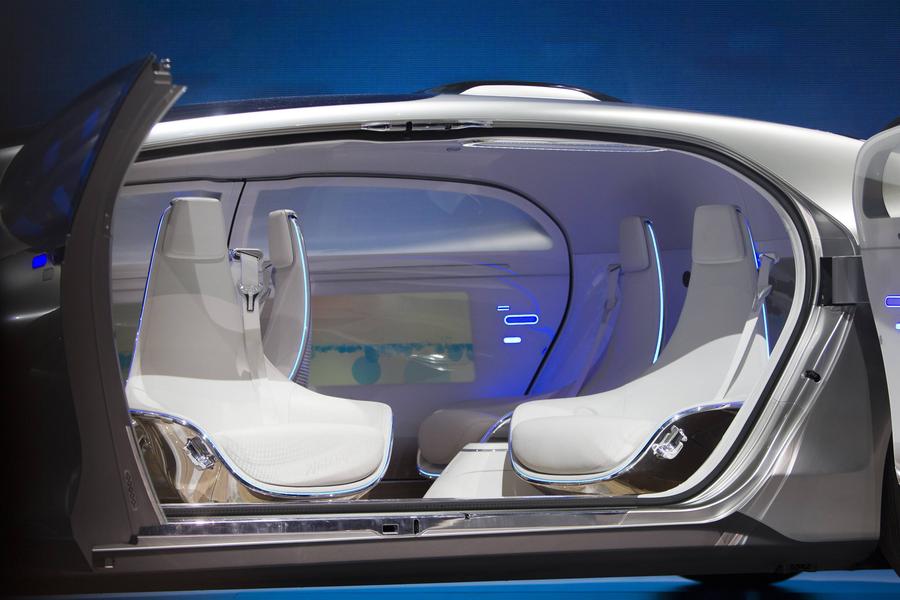 Mercedes-Benz F015 concept car unveiled at 2015 CES