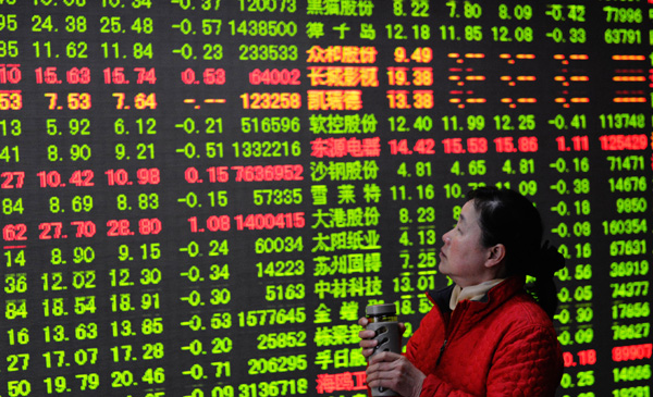Chinese stocks fall for third day