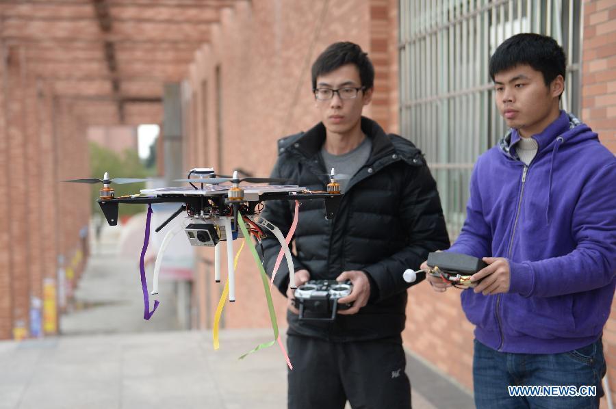 University students design solar-powered drone