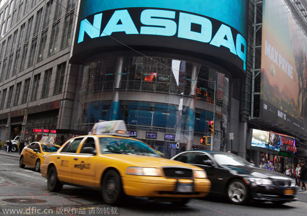 Nasdaq ends above 5,000 amid downbeat economic data, Chinese rate cut