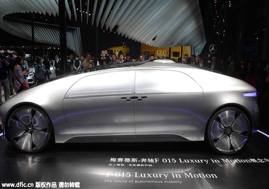 Concept cars in spotlight at Shanghai auto show