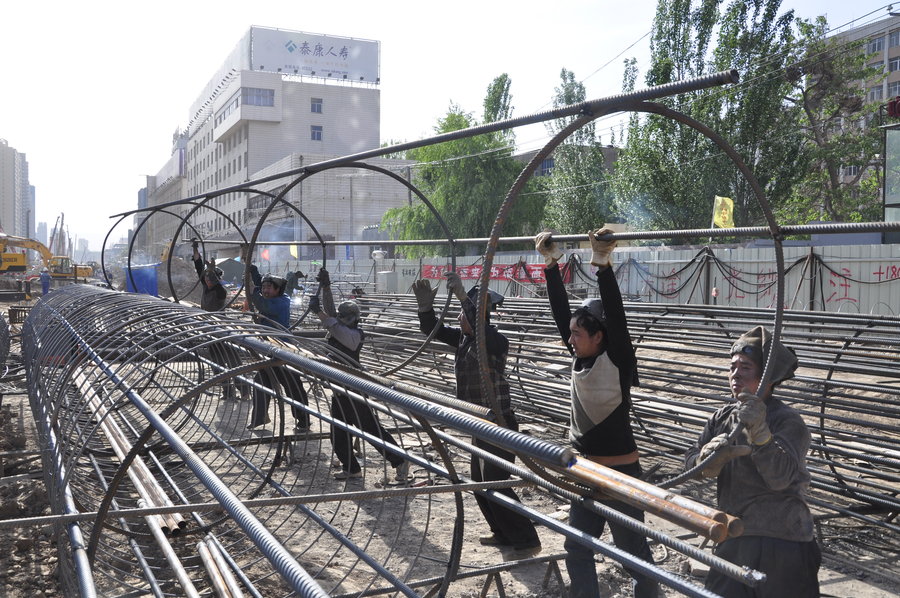 Welders work hard to make a living