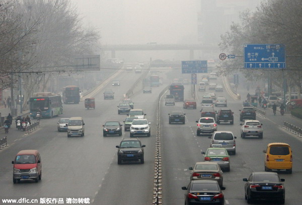 Top 10 most polluted cities in China