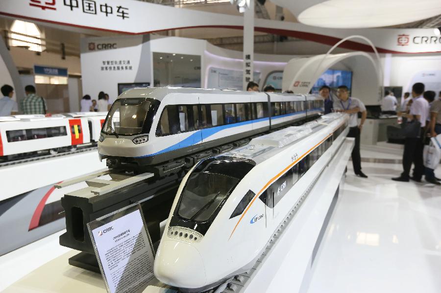 UrTran 2015 Intl Urban Rail Exhibition kicks off in Beijing