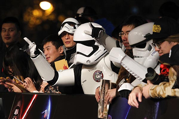 Star Wars force ready to awaken in China
