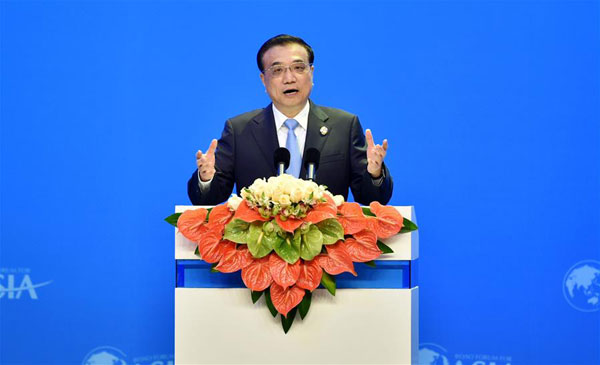 Li welcomes foreign help with China transition