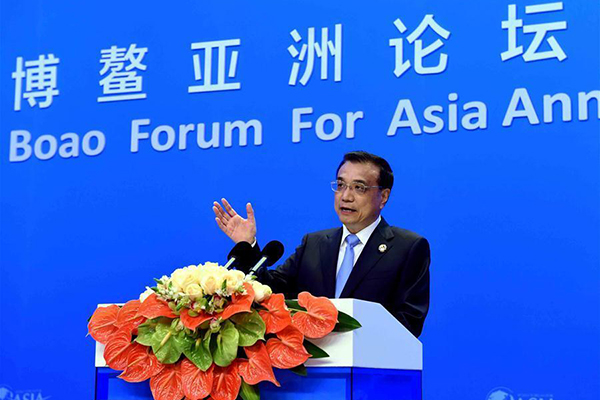 Overseas observers speak highly of Chinese premier's speech at Boao forum