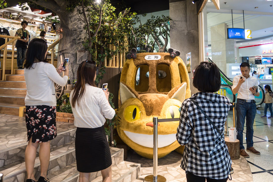 Japanese animator Miyazaki's shop a big hit in Shanghai