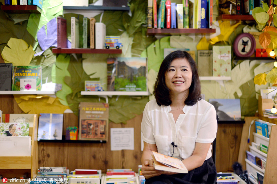 From financial translator to bookstore owner