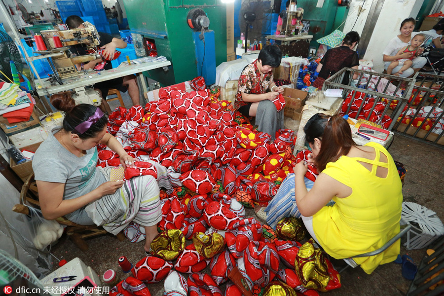 Chinese factories score a goal with Euro 2016