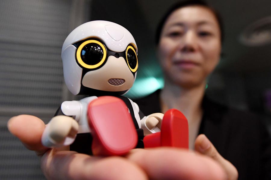 Toyota unveils Kirobo Mini baby robot