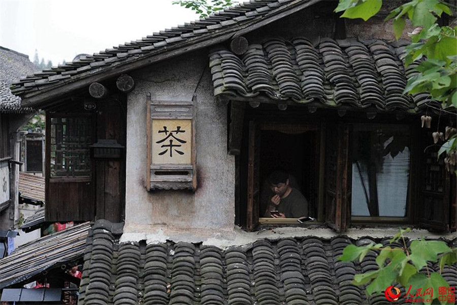 Idyllic scenery of Wuzhen 'water town'