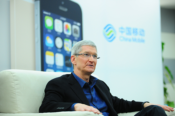 Tim Cook's ten visits to China