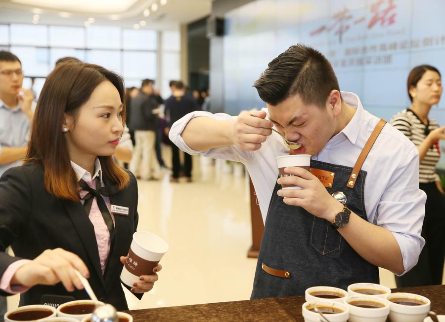 A glimpse of coffee exchange in Chongqing