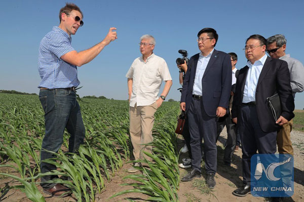 Small Iowa farm showcases strong China-US economic ties